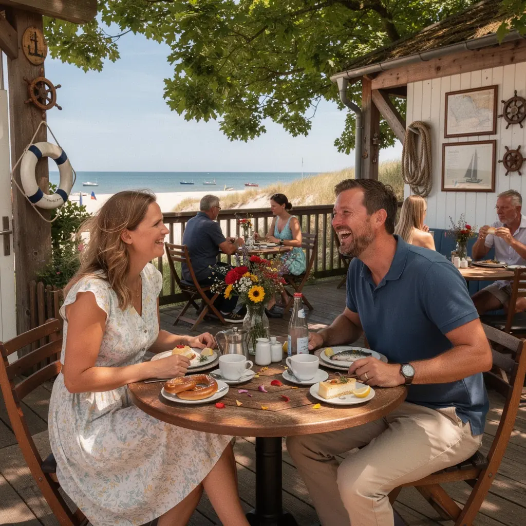 Blick auf die malerische Küstenlandschaft während einer Tagesausflugstour.